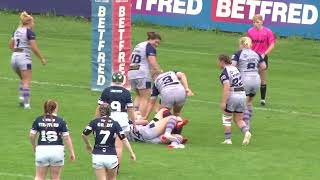 Wakefield Trinity Ladies V Featherstone Rovers Ladies  080821 [upl. by Llereg343]