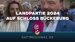 Landpartie 2024 auf Schloss Bückeburg unter dem Motto „BemVindo – Unterwegs in Portugal“ [upl. by Airetnohs]