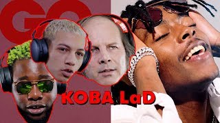 Koba LaD jugé par le rap français Larry Franck Gastambide Doums ICO et Bramsito  GQ [upl. by Ahsienaj]