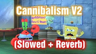 Cannibalism V2  Slowed  Reverb VS Mistful Crimson Morning FNF Mod [upl. by Devine]