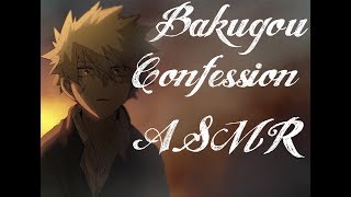 Bakugou x listener ASMR My Hero Academia [upl. by Anivla]