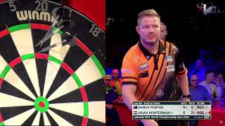 WDF World Darts Championship Live Danny Porter VS Arjan Konterman [upl. by Kealey]