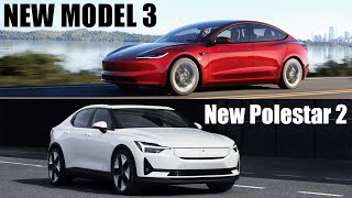 NEW Tesla Model 3 vs NEW Polestar 2  WHICH SHOULD YOU CHOOSE [upl. by Sussna]