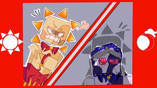 A MILLION MEME  MASM  Moon and Sun Minecraft animatic YurLocalJester [upl. by Imoian]