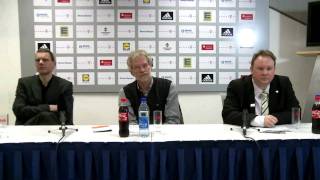 Pressekonferenz Telekom Baskets Bonn vs Mitteldeutscher BC 7372 13022011 [upl. by Sallyanne]