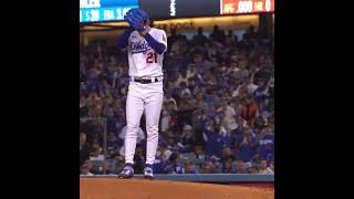 Walker Buehler Pitching Mechanics Third Base View [upl. by Nehtiek638]