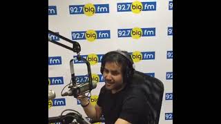 Javed Ali Singing On 927 Big FM  live video [upl. by Powell]