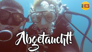 Scuba Diving in Sri Lanka und WUNDERSCHÖNER STRAND • Trincomalee [upl. by Rosemaria98]