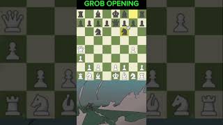 GROB OPENING chess [upl. by Arimahs]