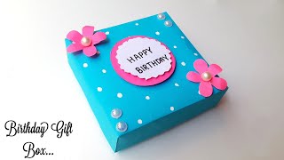 🥰 Surprise 🥰 Birthday Gift Box Making • Easy Handmade Birthday Gift Idea • birthday gift idea 2023 [upl. by Esialb]