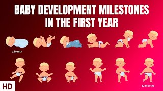 Baby Development Milestones in the first year [upl. by Un]