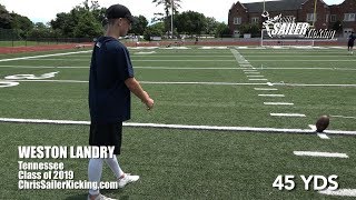 Weston Landry  Kicker [upl. by Aelgna]