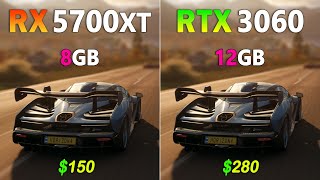 NVIDIA RTX 3060 12GB vs AMD RX 5700 XT 8GB  Still Worth in 2024 [upl. by Drapehs]