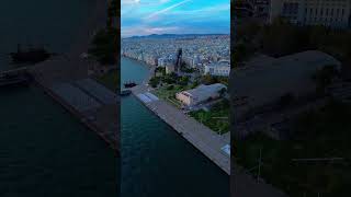 Thessaloniki celebration day thessaloniki youtubeshorts drone [upl. by Thorr]