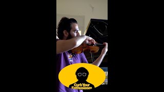 Curb Your Enthusiasm Theme Violin [upl. by Reich]