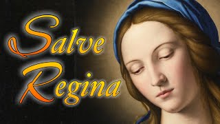 SALVE REGINA with Lyrics  Traditional Latin [upl. by Daffie]