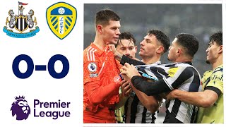 NEWCASTLE 00 LEEDS UNITED HIGHLIGHTS  Premier League 2223 [upl. by Alvar446]