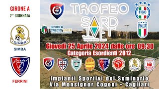 2°g SimbaFerrini ESORDIENTI 2012 Sardivet Cup  25042024 FULL MATCH [upl. by Nonnag432]