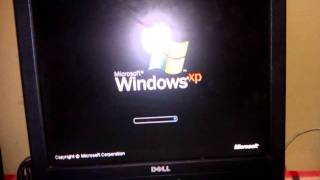 Dell Dimension 2400 Boot Up Of Windows XP [upl. by Munshi792]