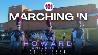 Marching In  Howard University  SCSU Marching 101 2024 [upl. by Rehprotsirhc724]