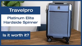 Travelpro Platinum Elite Hardside Luggage Review [upl. by Stoffel]