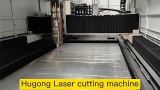 Hugong Laser cutting machine Operation TricksCommon Cut [upl. by Feigin]