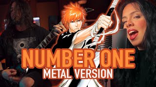 NUMBER ONE From BLEACH  ORIGINAL METAL COVER by Rocco Minichiello feat melissabruscky [upl. by Knox]