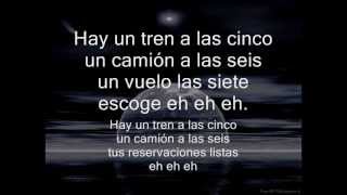 hay un tren a las cinco joan sebastian letra [upl. by Neened]