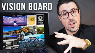 HOW TO MAKE A VISION BOARD BEST METHOD  Law of Attraction [upl. by Laucsap]