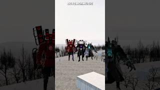 Which Titan Trio Do You Like Best Titan TV Man Tri Titan or Titan Computer Man in Garrys Mod [upl. by Tehc637]