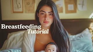 Breastfeeding tutorial 4k with Sophia Love [upl. by Ewnihc]