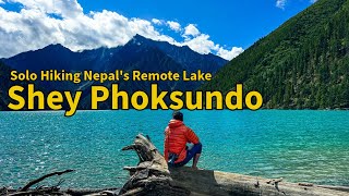 Lost in the Depths Solo Hiking to Phoksundo Lake  Dolpa  Upper Dolpa Trek [upl. by Ranjiv]