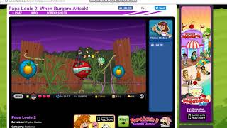 Papa louie 2 Walkthrough Level 3 Defeat all Burgerzillas [upl. by Charo]