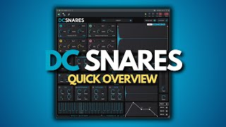 Dc Snares The Ultimate Snare Construction kit vst plugin by plugin boutique  Quick Overview [upl. by Manheim154]