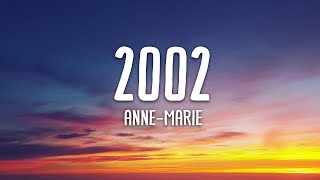 AnneMarie  2002 Lyrics [upl. by Sahpec]