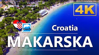 Makarska  Dalmatia Croatia ► Travel Video 4K ► Travel in Croatia TouchCroatia [upl. by Betta]