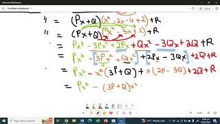 Equating Coeffiecients of Polynomials Q 15 F [upl. by Boice]