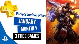 PlayStation Plus Monthly Games  January 2024 PS5 amp PS4 [upl. by Basso]