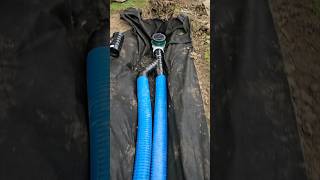 How to Connect 2 Drainage Pipes into 1 Discharge Line shortsvideo [upl. by Yssim]