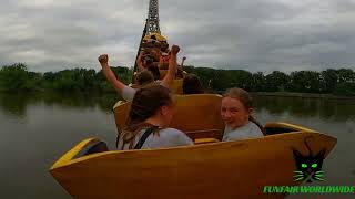 GREAT FAMILY ROLLER COASTER quotWAKALAquot ONRIDE POV  BELLEWAERDE AMUSEMENT PARK BELGIUM 2024 [upl. by Cinomod193]