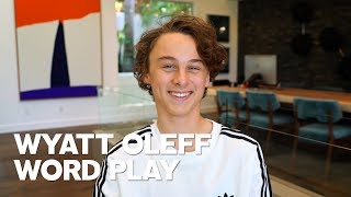 ITs Wyatt Oleff Plays RAWs Word Play [upl. by Norvell]