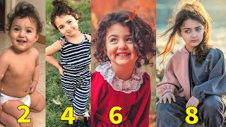 Anahita Hashemzadeh Transformation  From 0 To 8 Years Old [upl. by Airamas]