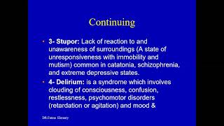 Symptomatology of psychiatric illness [upl. by Drarehs]