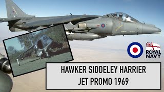 A 1969 Film on the Hawker Siddeley Harrier GR1 aircraft [upl. by Erdnaxela]