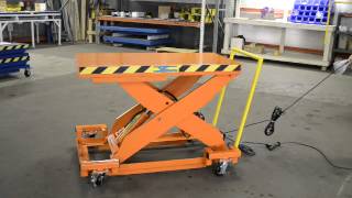 VERTILIFT PORTABLE HYDRAULIC SCISSOR LIFT  2000 CAPACITY [upl. by Daniyal]