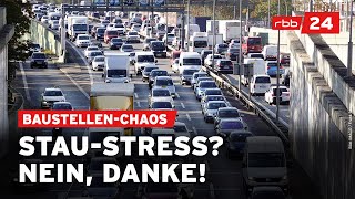 Stau auf der A100 So kommt ihr entspannt durch [upl. by Conias713]