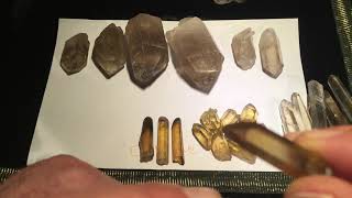 Natural Citrine Collection  Real Citrine vs Fake Citrine Manifestation amp abundance crystals [upl. by Akcinehs]