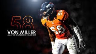 Von Miller  quotMVPquot  Denver Broncos 2015 Highlights [upl. by Amadas389]