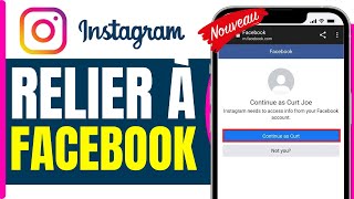 Comment Relier Instagram À Facebook  En 2025 [upl. by Castora]