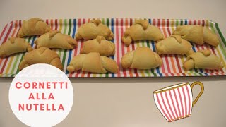 Come fare i cornetti alla nutella [upl. by Lecirg840]